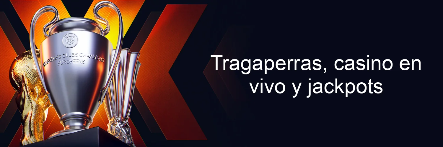 Tragaperras, casino en vivo y jackpots Tragaperras, casino en vivo y jackpots